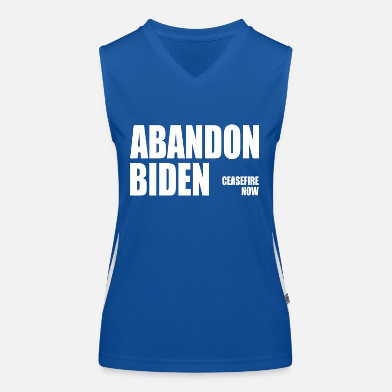 Abandon biden Débardeur respirant contrasté Femme
