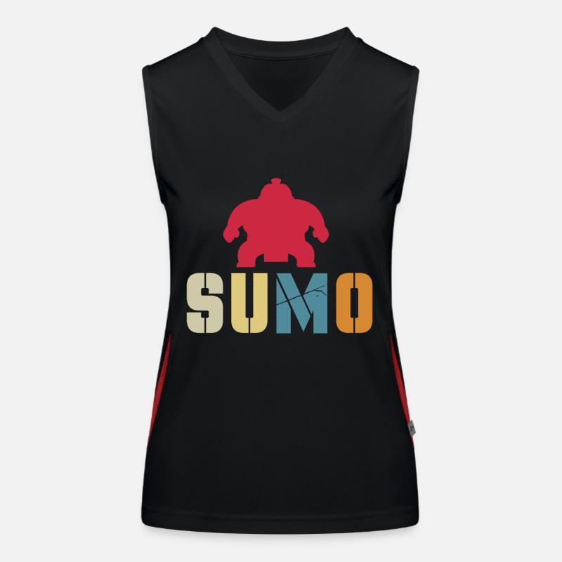 Sumo Débardeur respirant contrasté Femme