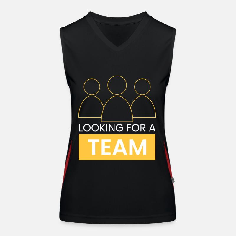 looking for a team Women's Functional Contrast Tank Top
