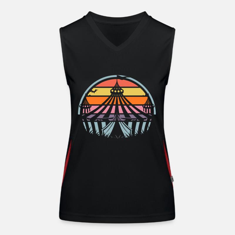 Cirque Débardeur respirant contrasté Femme