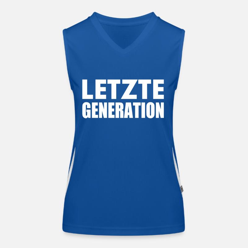 Letzte generation Funktionelles Kontrast-Tank Top für Frauen