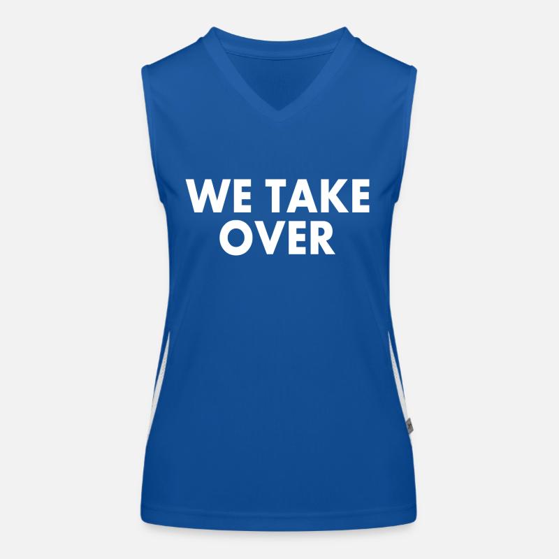 We take over Débardeur respirant contrasté Femme