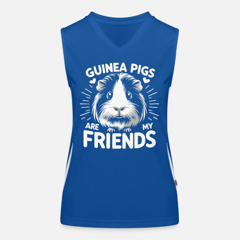 Guinea pig Women's Functional Contrast Tank Top