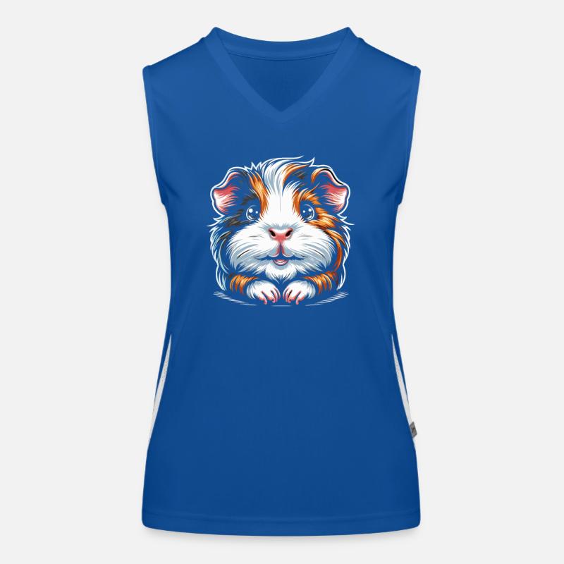 Guinea pig Women's Functional Contrast Tank Top