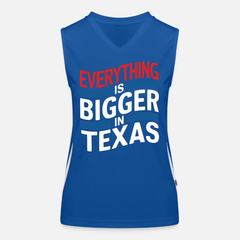 Texas State Texaner Texas Funktionelles Kontrast-Tank Top für Frauen