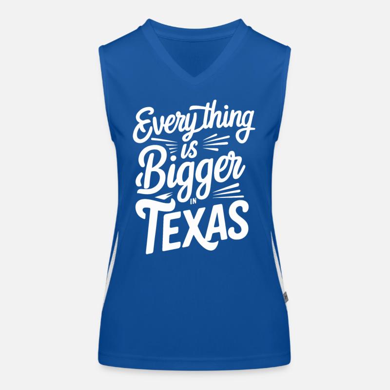 Texas State Texaner Texas Funktionelles Kontrast-Tank Top für Frauen