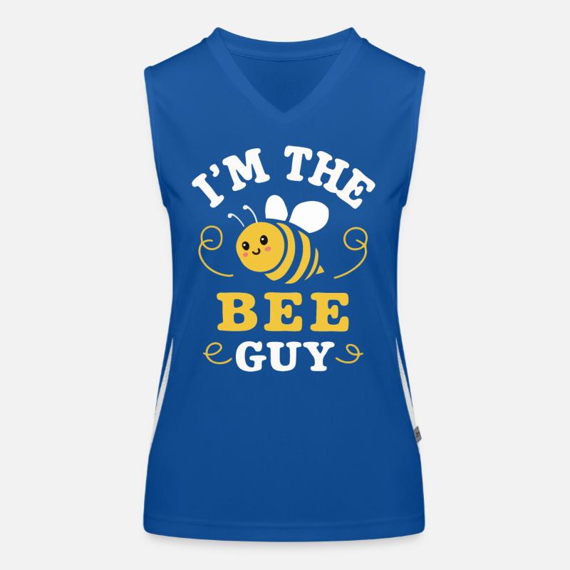 honey bee, beekeeper, bee, bee Women's Functional Contrast Tank Top