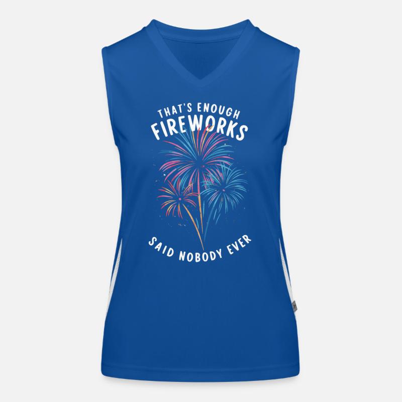 Pyrotechnics Fireworks Pyrotechnics Women's Functional Contrast Tank Top
