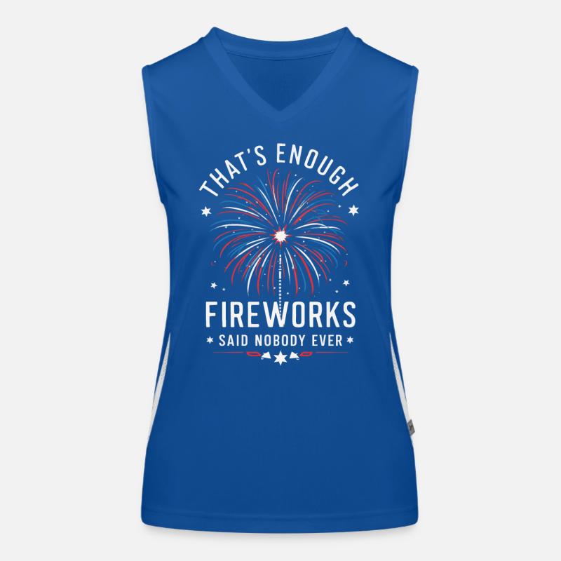 Pyrotechnics Fireworks Pyrotechnics Women's Functional Contrast Tank Top