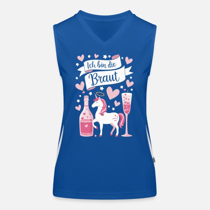 Bachelorette Party Wedding Bridesmaid Women's Functional Contrast Tank Top