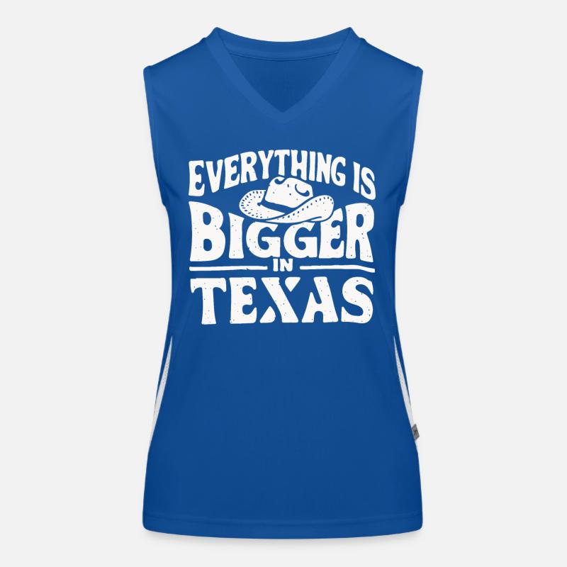 Texas State Texaner Texas Funktionelles Kontrast-Tank Top für Frauen