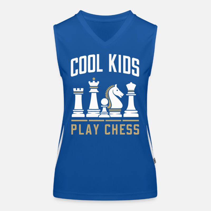 Chess Chess Player Women's Functional Contrast Tank Top