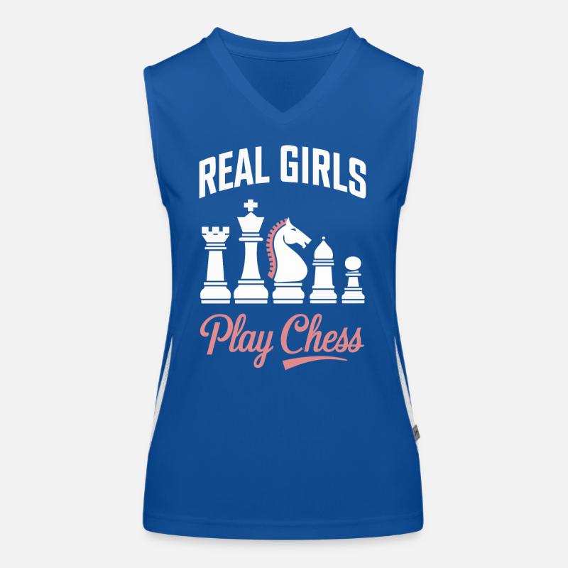 Chess Chess Player Women's Functional Contrast Tank Top