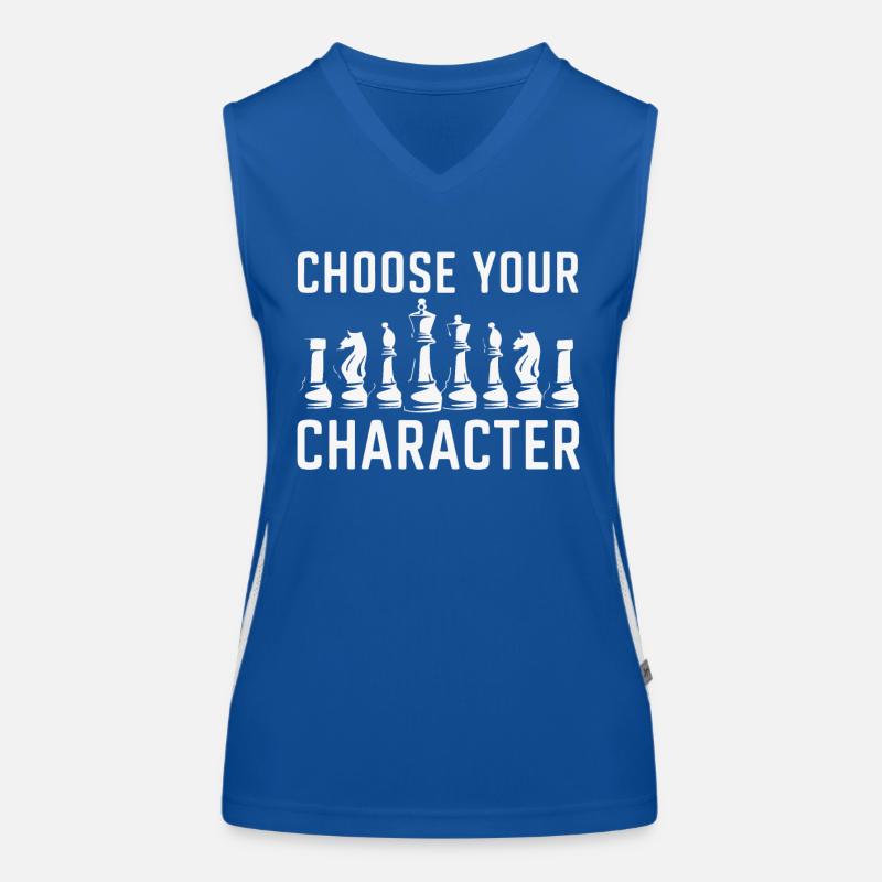 Chess Chess Player Women's Functional Contrast Tank Top