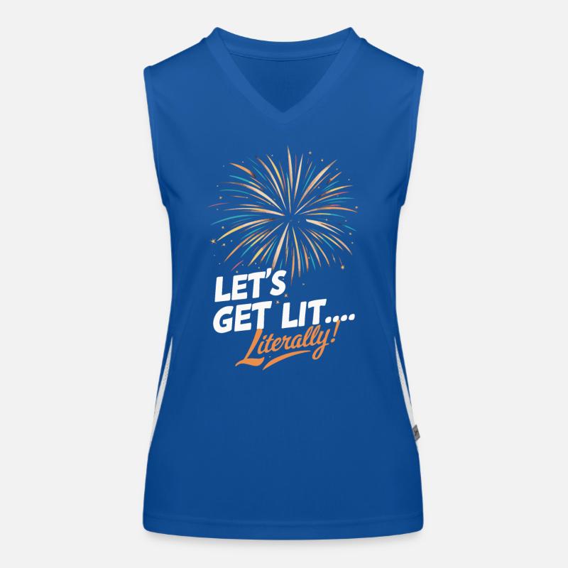 Pyrotechnics Fireworks Pyrotechnics Women's Functional Contrast Tank Top