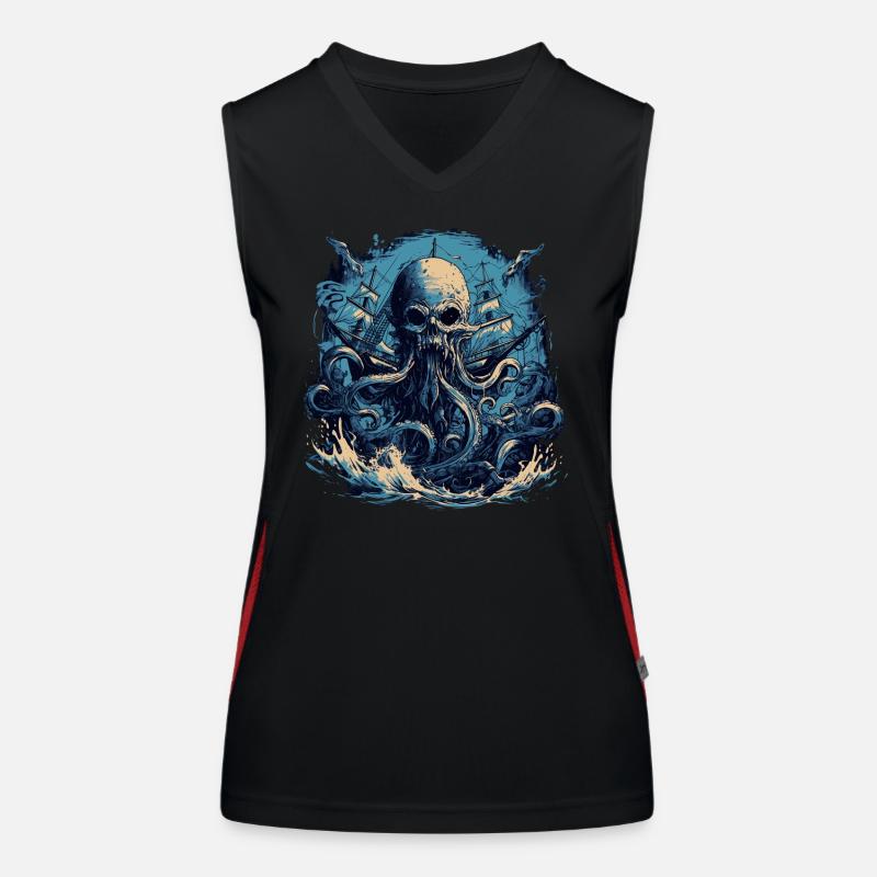 Sea Monster Women's Functional Contrast Tank Top