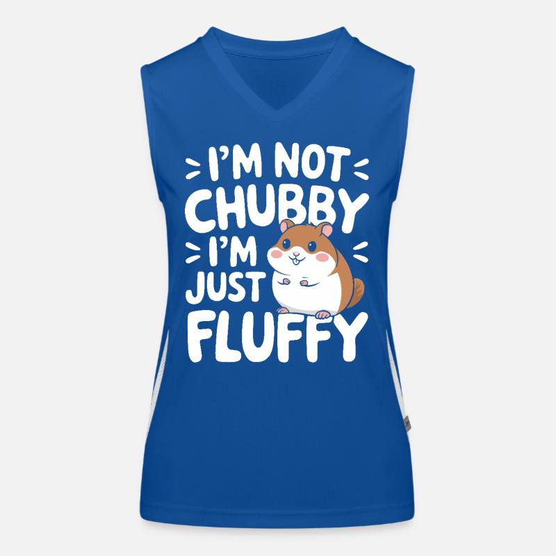 Hamster Funktionelles Kontrast-Tank Top für Frauen