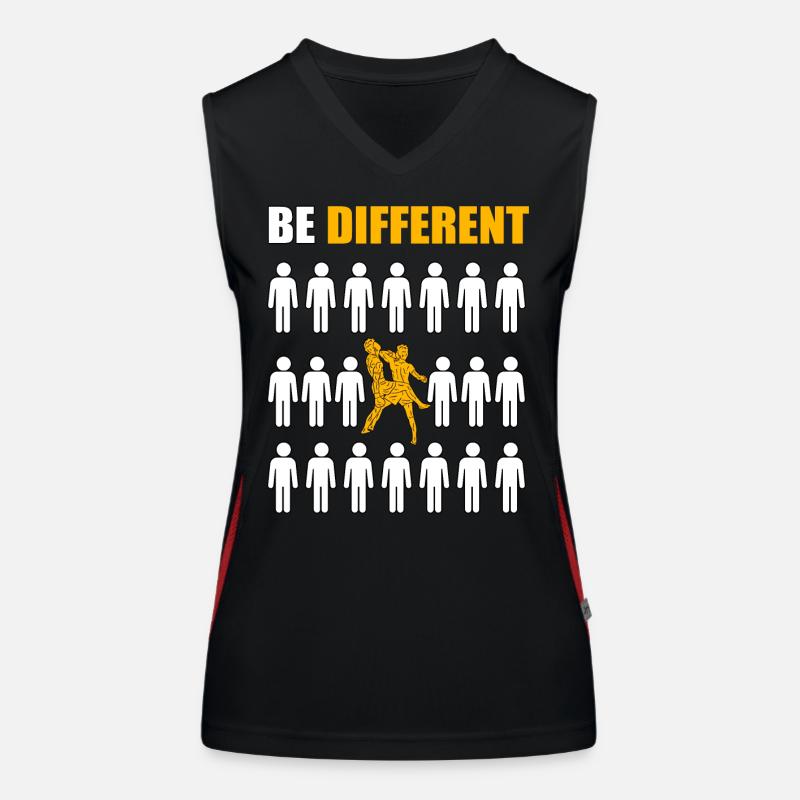 Sei anders Muay Thai Funktionelles Kontrast-Tank Top für Frauen