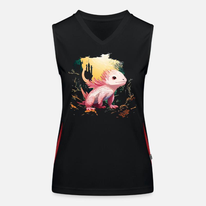 axolotl Débardeur respirant contrasté Femme