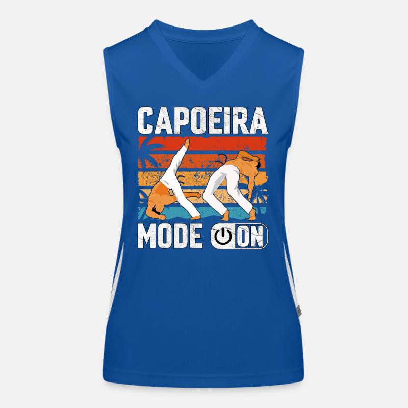 Mode Capoeira activé Débardeur respirant contrasté Femme