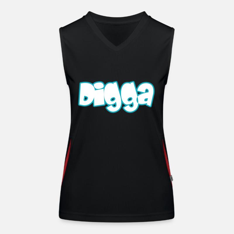 Digga Funktionelles Kontrast-Tank Top für Frauen