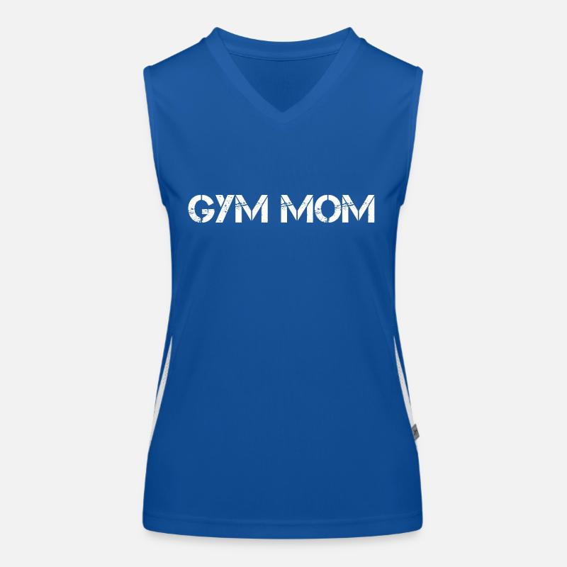 Gym Mom Funktionelles Kontrast-Tank Top für Frauen