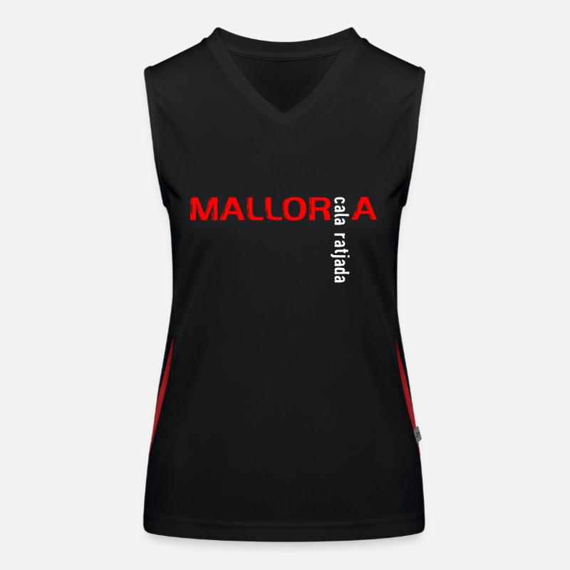 Mallorca - Cala Ratjada Débardeur respirant contrasté Femme