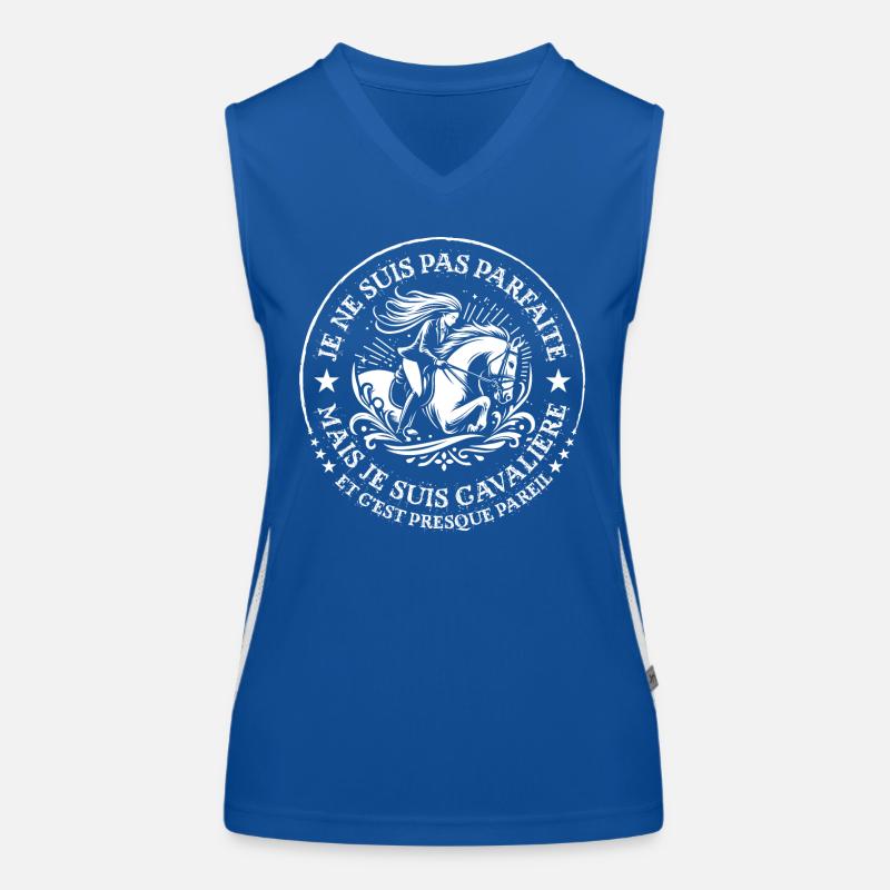 cavaliere Débardeur respirant contrasté Femme