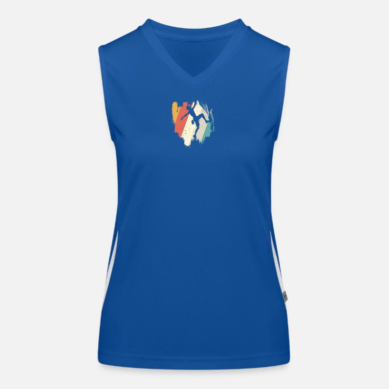Rainbow Burst Tanz Silhouette Funktionelles Kontrast-Tank Top für Frauen