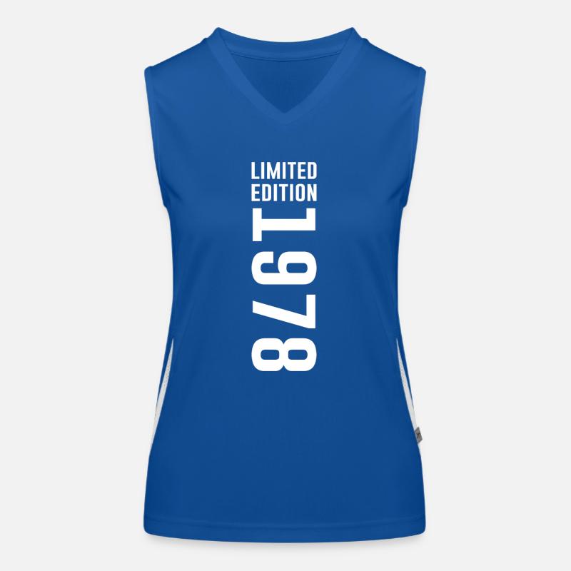 1978 Limited Edition Geburtstag Geschenk Funktionelles Kontrast-Tank Top für Frauen