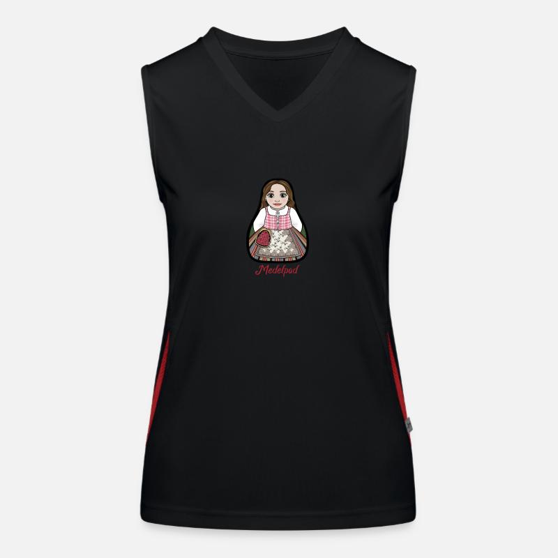 MedelpadStinta Funktionelles Kontrast-Tank Top für Frauen