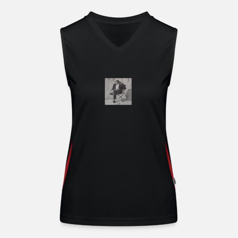 8C662CFF 1AAF 47E6 B5FD CD4E92BFBA4B Funktionelles Kontrast-Tank Top für Frauen