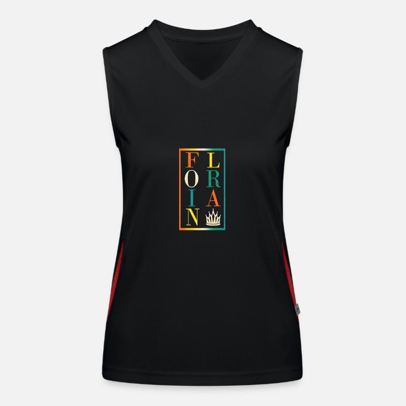 Florian Funktionelles Kontrast-Tank Top für Frauen