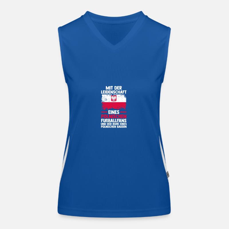 Pole Polish Poland Women's Functional Contrast Tank Top