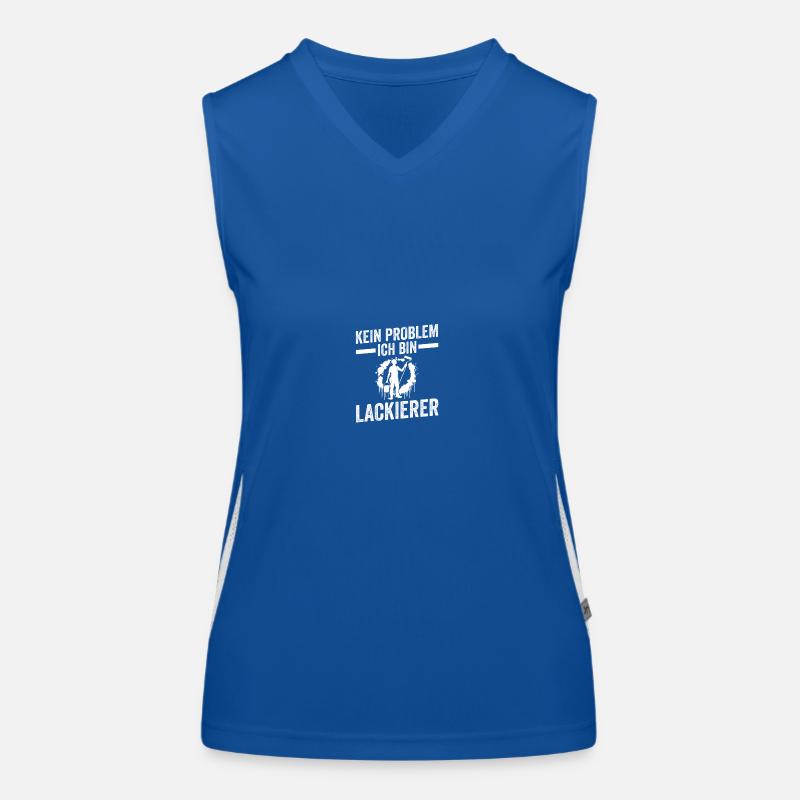 Car Painter Vehicle Painter Painter Women's Functional Contrast Tank Top