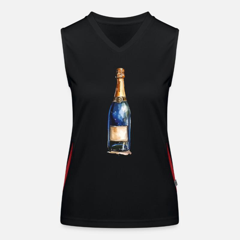 Champanger Funktionelles Kontrast-Tank Top für Frauen