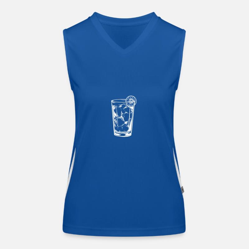 Lemonade Drink Women's Functional Contrast Tank Top