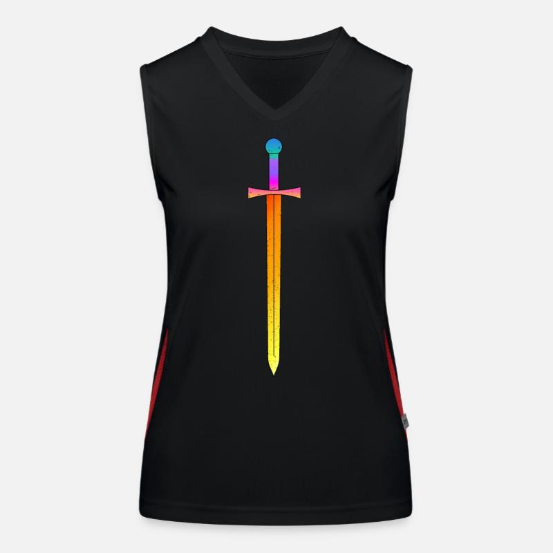 Sword Magical Women's Functional Contrast Tank Top
