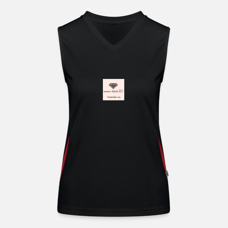 Mirror dimension Women's Functional Contrast Tank Top