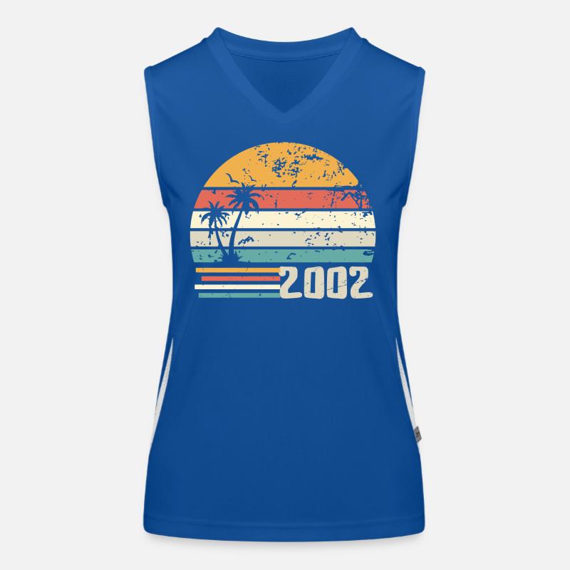 2002 Geburtstagsgeschenk - Made in 2002 Retro 2002 Funktionelles Kontrast-Tank Top für Frauen