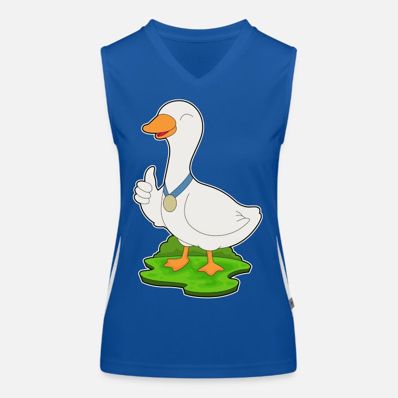 Médaille du canard Débardeur respirant contrasté Femme