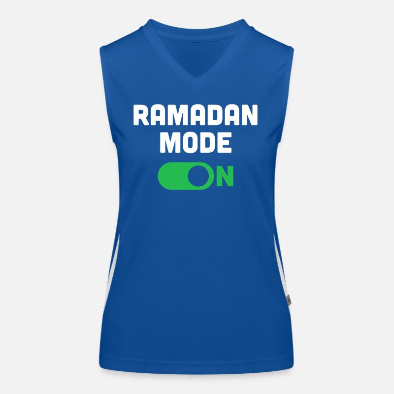 Mode Ramadan activé Débardeur respirant contrasté Femme