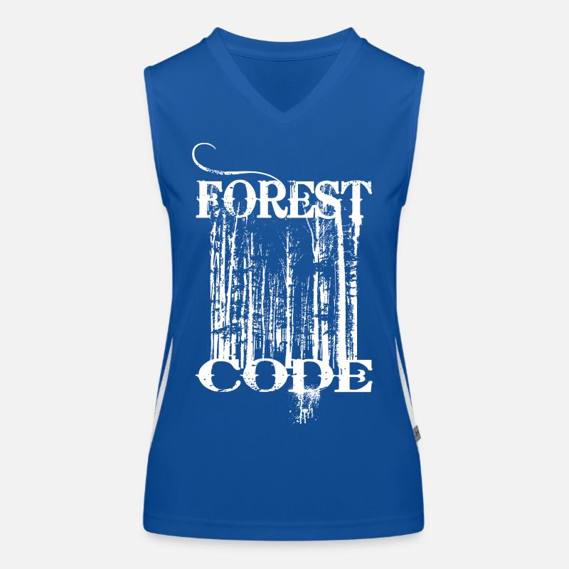 Code forestier Débardeur respirant contrasté Femme