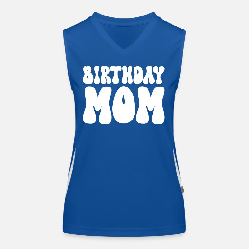 Geburtstagsmutter Geburtstagsfeier Mama Funktionelles Kontrast-Tank Top für Frauen