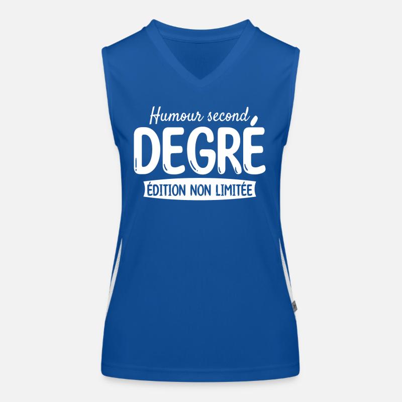 Édition Non Limitée Humour Second Degré Débardeur respirant contrasté Femme