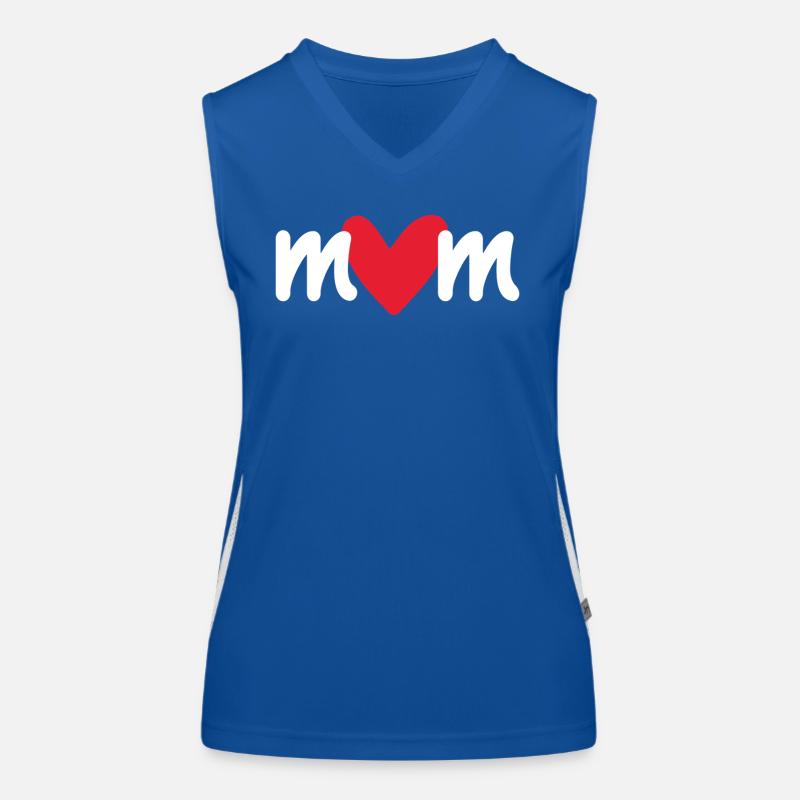 Mum heart Women's Functional Contrast Tank Top