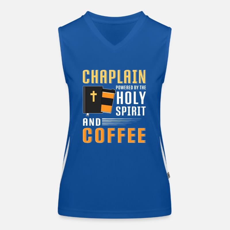 Chaplain Pastor Women's Functional Contrast Tank Top