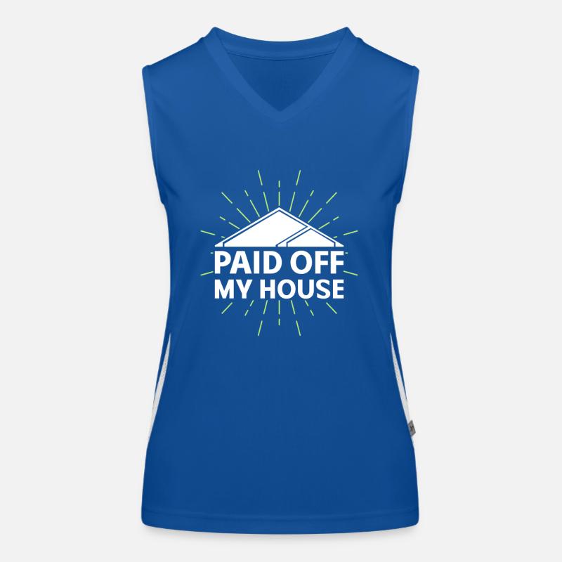Neuer Hauseigentümer Hauseigentümer Funktionelles Kontrast-Tank Top für Frauen