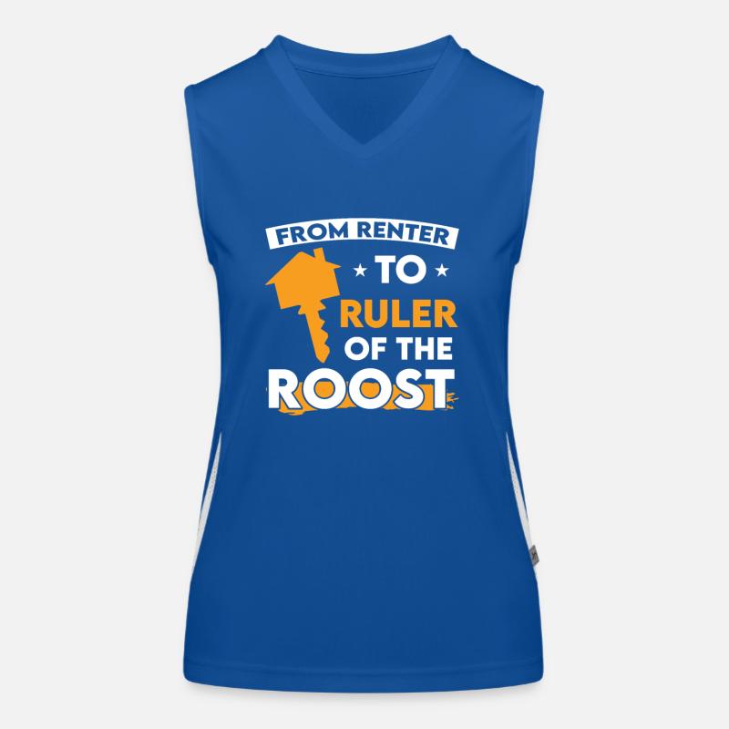 Neuer Hauseigentümer Hauseigentümer Funktionelles Kontrast-Tank Top für Frauen