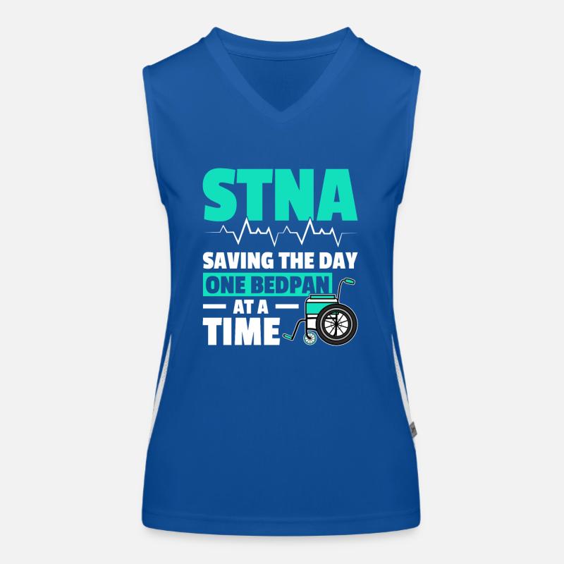 STNA Certified Nursing Assistant Women's Functional Contrast Tank Top